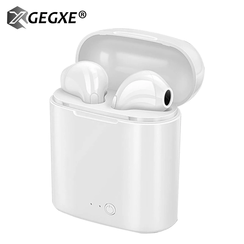 Bluetooth наушники 5 0 TWS Беспроводные с микрофоном зарядная коробка гарнитура для