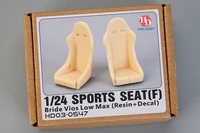 hobby design 124 sports seat f bride vios low max resindecal%ef%bc%89hd03 0547 model car modifications hand made model