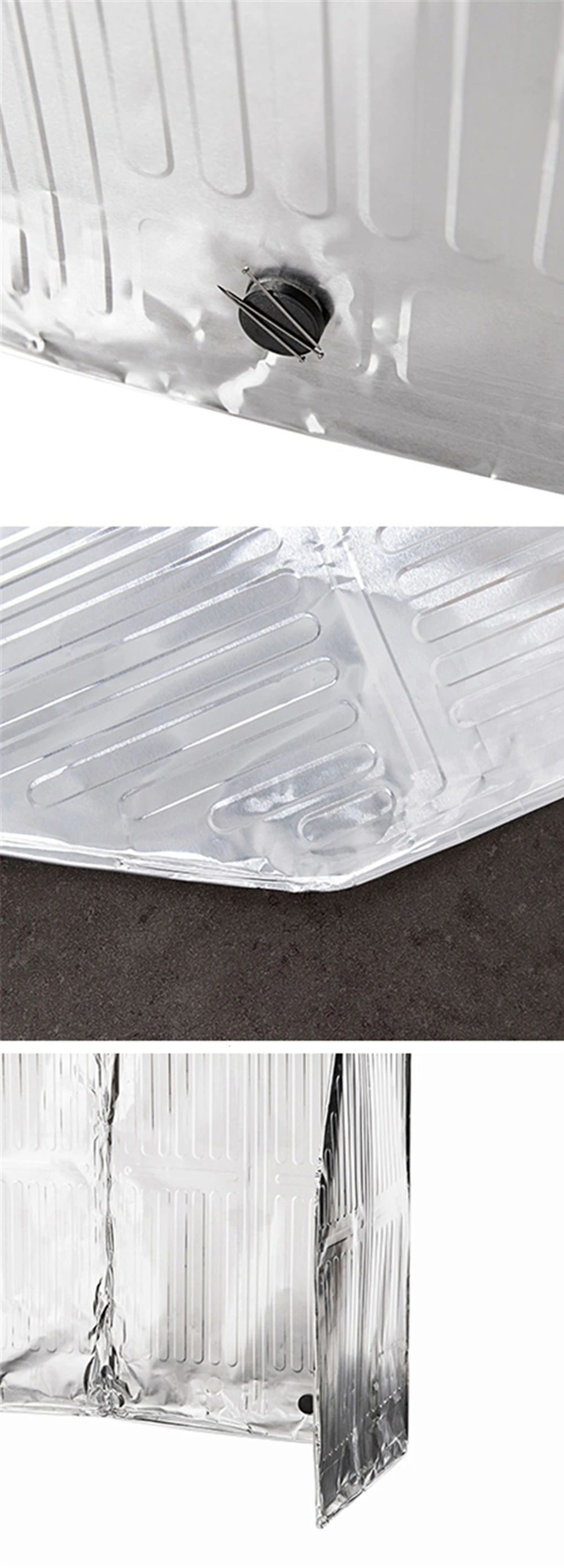 Home cooking oil barrier oil plate aluminum foil insulation creative kitchen supplies gas stoves splash-proof fume baffle