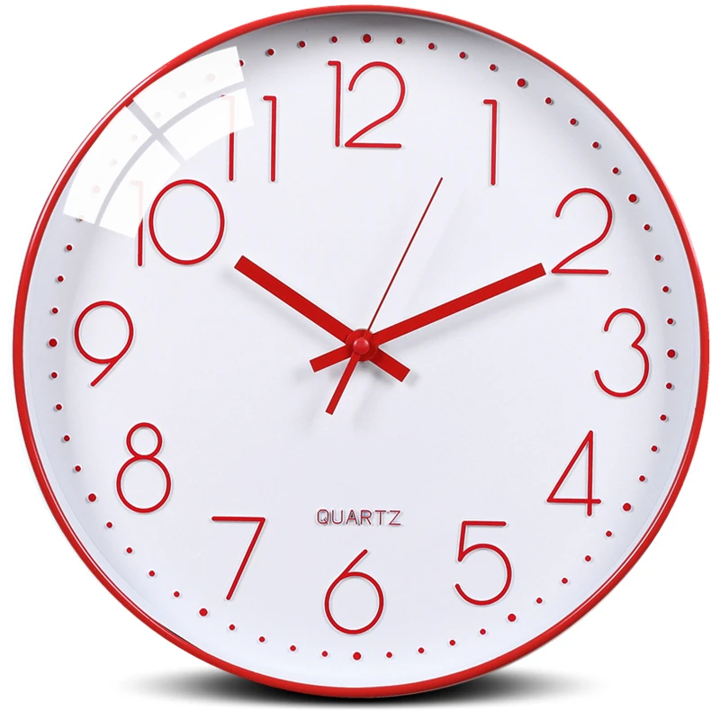 3d часы на стену кухонные современные тихие настенные в скандинавском стиле для