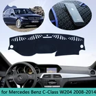 Коврик для приборной панели Mercedes Benz C-Class W204 C-klase C180 C200 C220 C250 C300