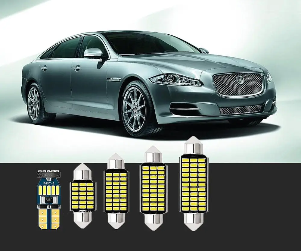 6 шт. внутренние фары для Jaguar T10 и 31 мм S Type F Super V8 Vanden Plas X XF 1992 2019|Сигнальная лампа| |