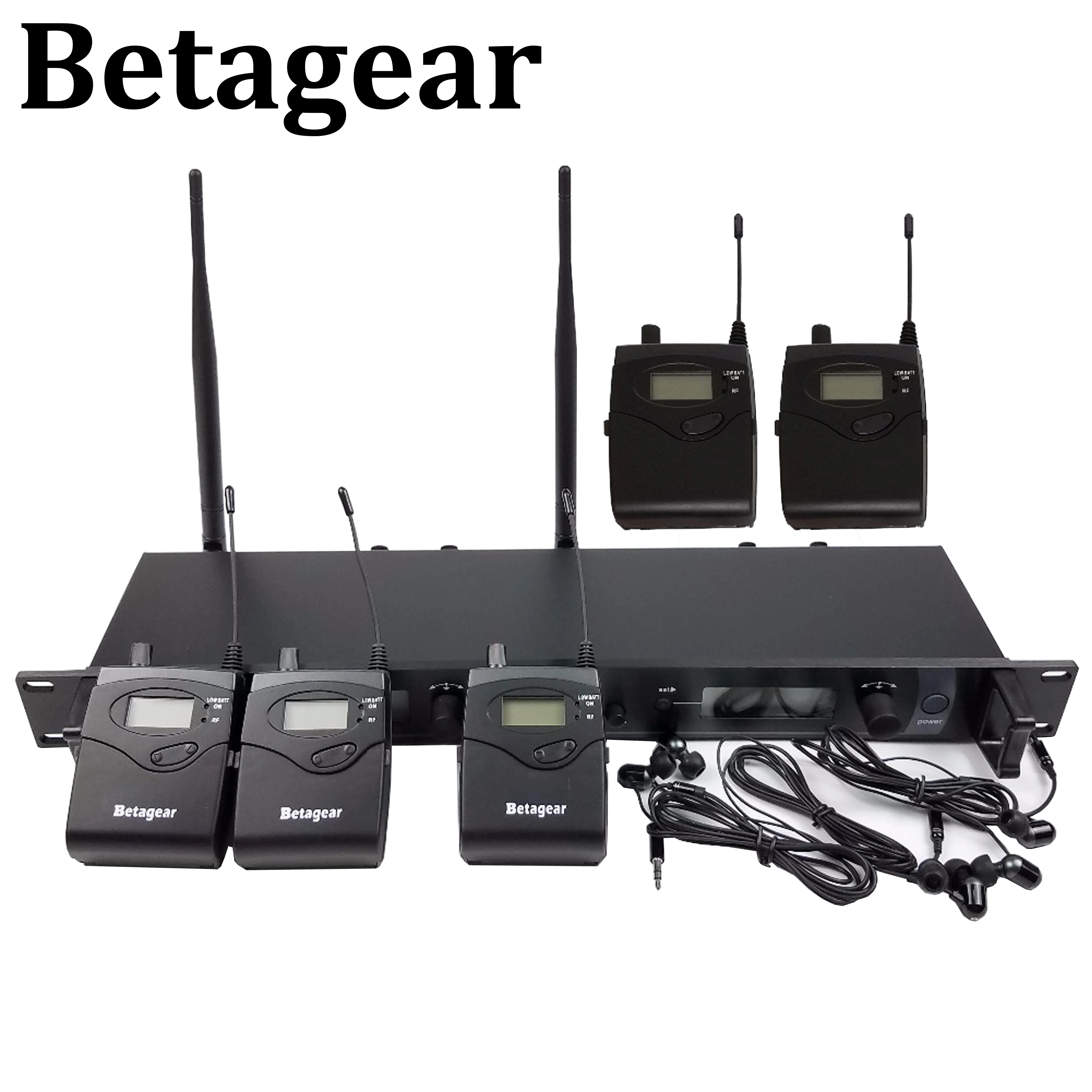 Betagear SR2050 IEM 5 приемников беспроводная система монитор УВЧ сценическая