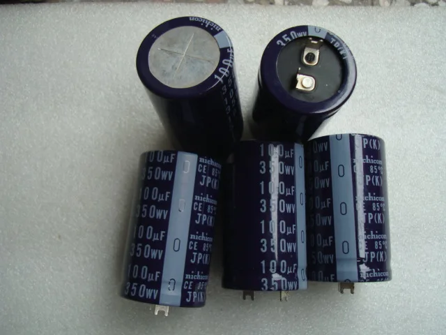 4 шт Япония Nichicon 350V 100 мкФ jp из квадратных футов большой ток высокого Давление