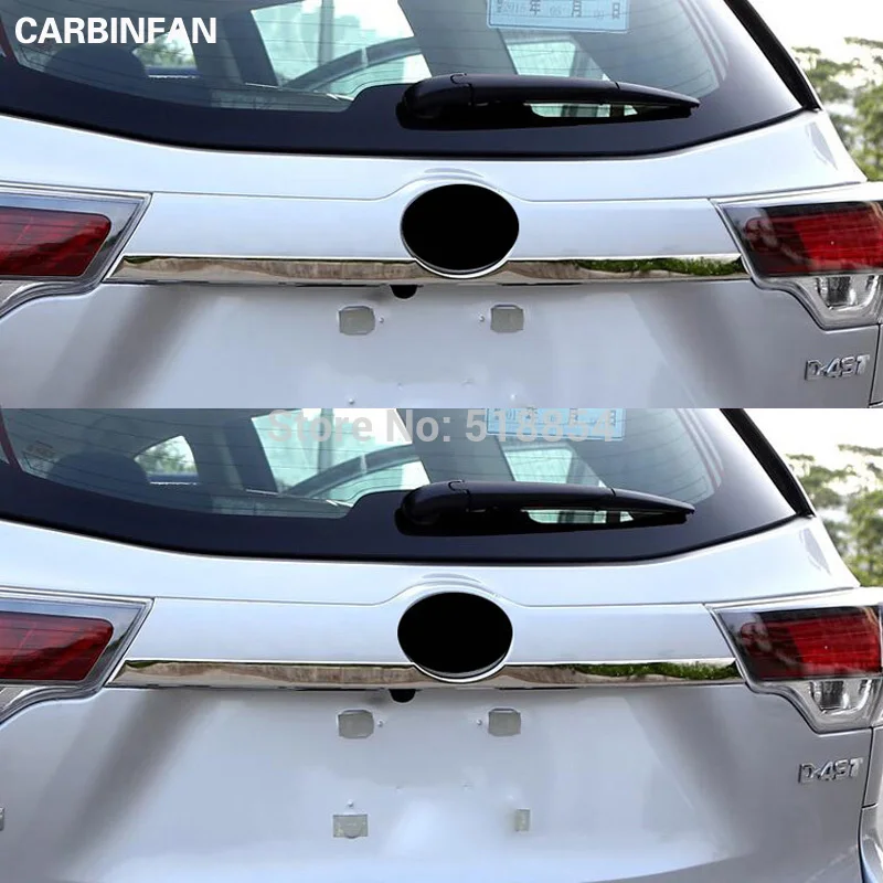 Аксессуары подходящие для 2014 2015 TOYOTA high Lander KLUGER хромированная накладка на дверь