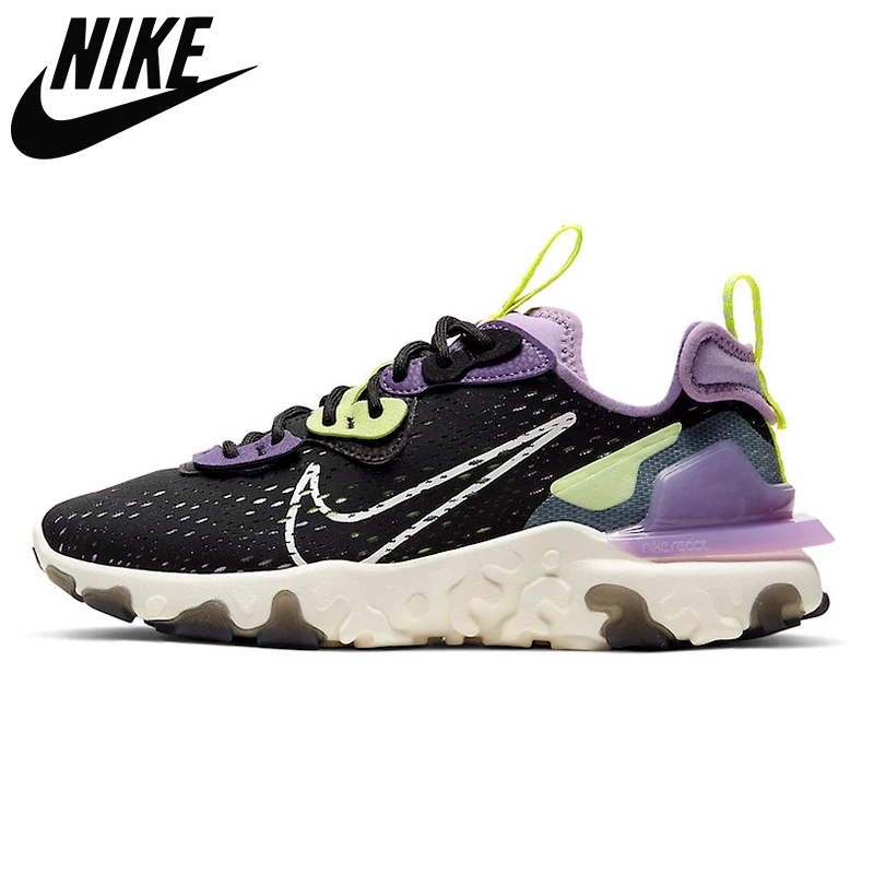 

Original New Arrival React Vition Women Shoes Barely Volt Honeycomb Triple Black Mens Running Shoes