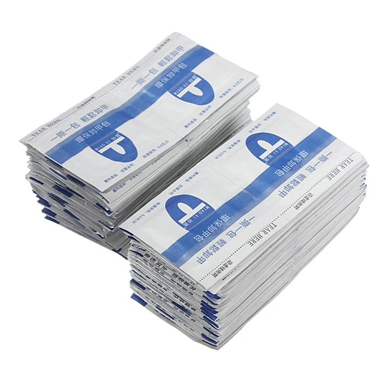 10 шт. Гель-лак для ногтей Фольга легкая чистки Обертывания ацетон комплект |