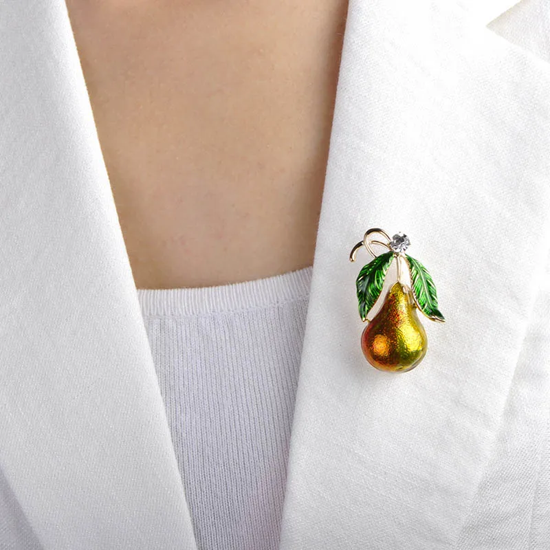 Мужская/Женская/Детская Брошь Blucome желтая эмалированная брошь в форме тыквы с