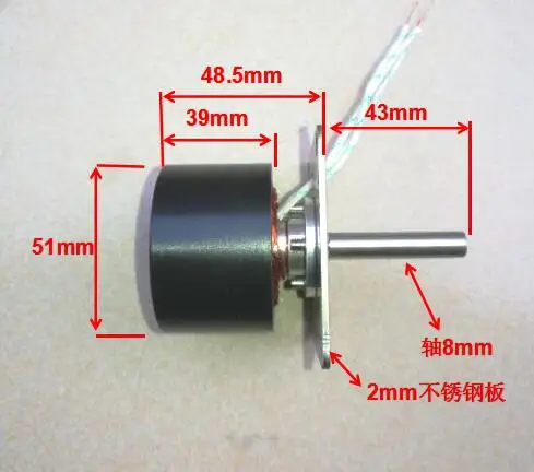 Трехфазный генератор переменного тока с постоянным магнитом 200 вт постоянный ток