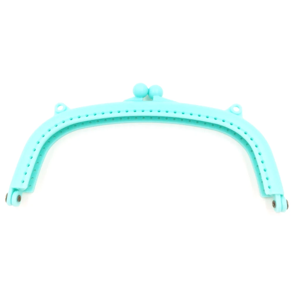 

2PCS Semicircle 16cm Plastic Purse Frames Kiss Clasps Clutch Buckles DIY Handbag Handles Luggage Hardware Accessories Changement