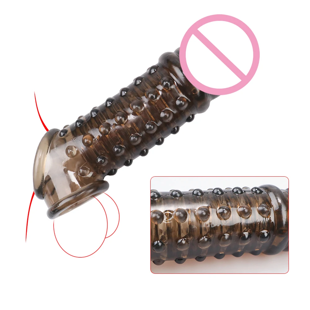 Многоразовый презерватив с мягкими шипами|Кольца для пениса| |