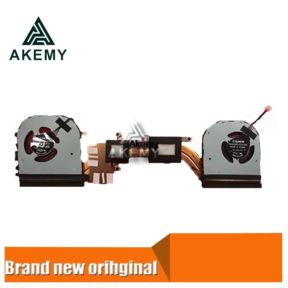 Новый ноутбук процессор/GPU радиатор и вентилятор для For Lenovo thinkpad X1 Extreme P1 extreme