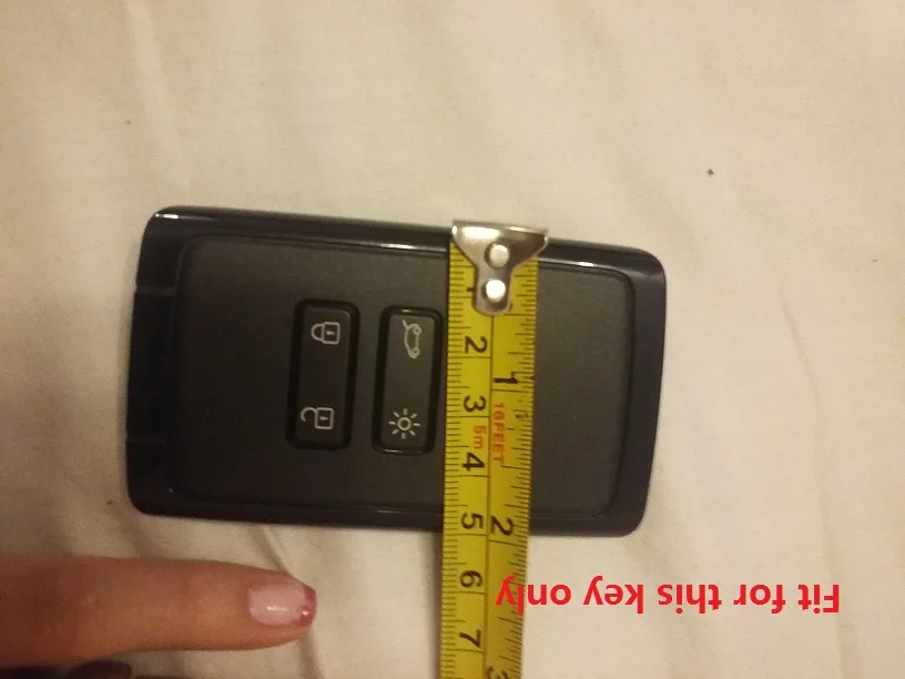 Резиновый чехол для ключей 4 кнопки силиконовый держатель куртки Renault Koleos Kadjar