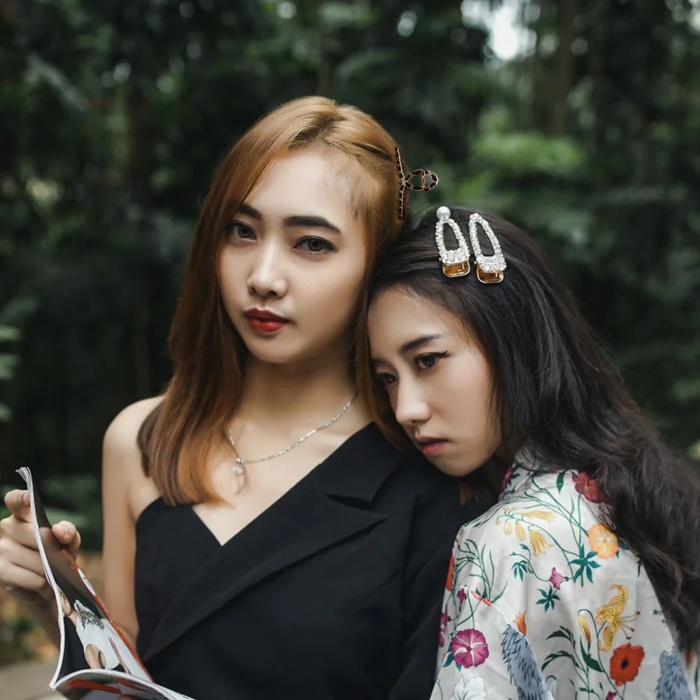 

3pcs Hair Jaw Clip Metal Hair Clips Hair Clamp Ponytail Holder for