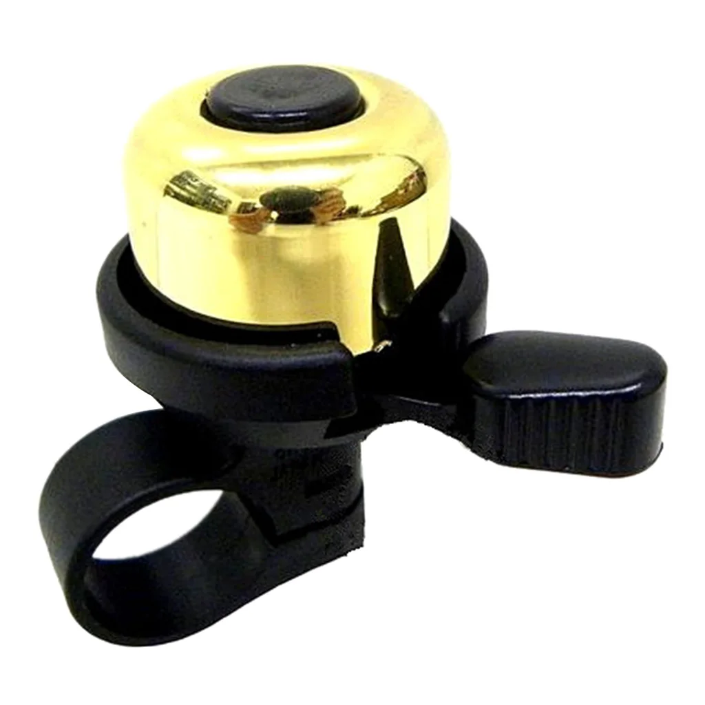 MTB Bike Accessories Copper Small Bell Clear Sound Loud Horn Mountain Bicycle for Adults Kids | Спорт и развлечения