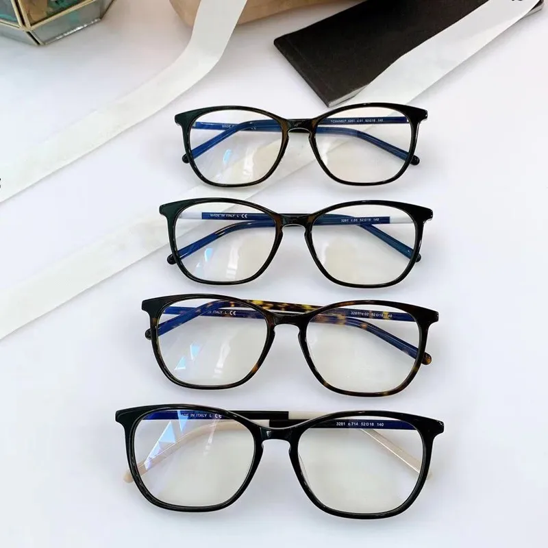 Новинка 2021 женские модные очки небольшого размера для лица Ch3281 с ацетатной