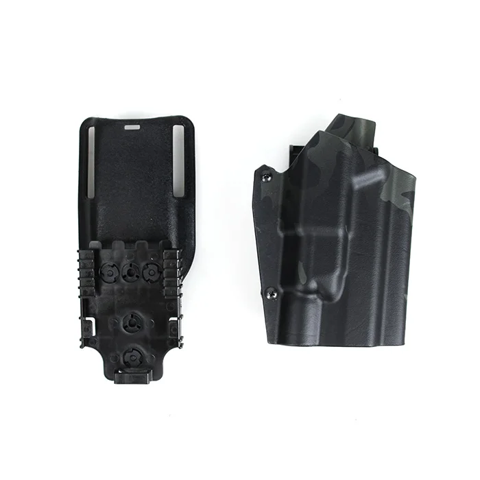 Тактический Kydex X300 светильник кобура весло и петля для ремня для GBB Glock Coyote коричневый мультикам черный(STG051112