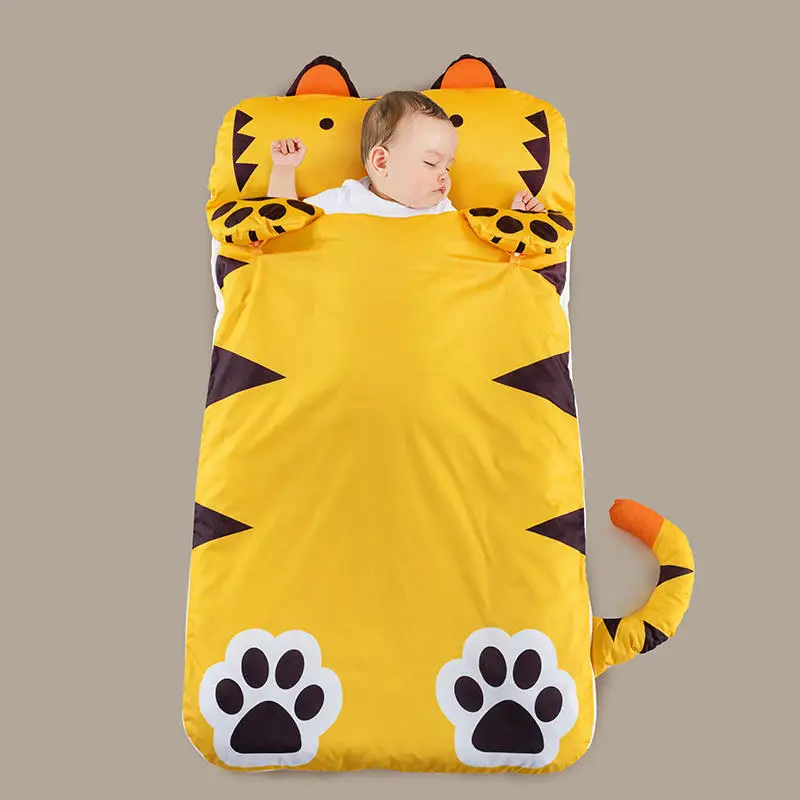 

Cute Children's sleeping bags Spring autumn and winter thickened baby sleeping bags to prevent rolling