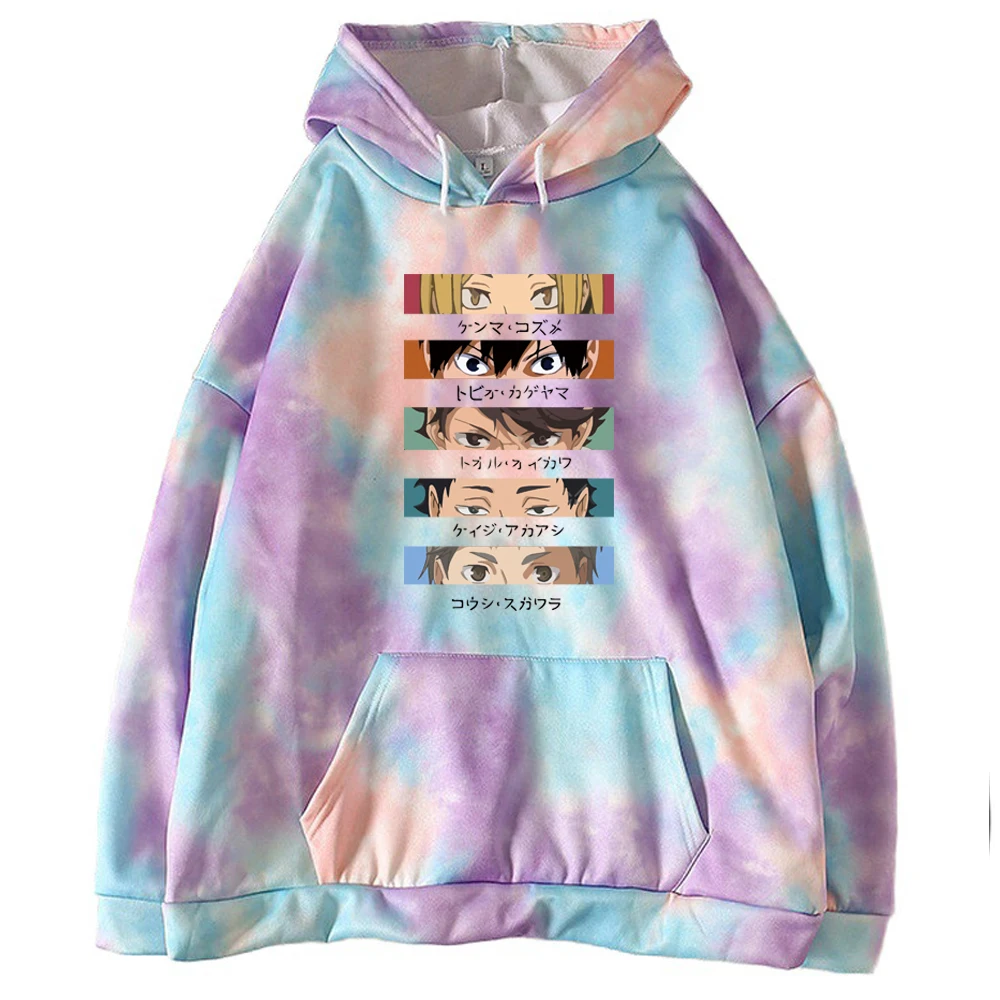 

Толстовка Haikyuu мужская с мультяшным принтом, смешной свитшот с высоким графическим рисунком карацуно, топ унисекс
