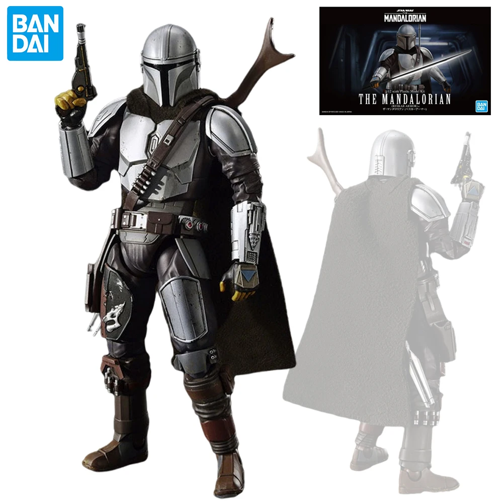 Bandai Оригинальные Звездные войны 1/12 г. мандалор бешер Броня с серебряным