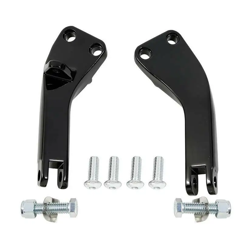 Мотоциклетные крепления для пассажирских ножек Harley Dyna Wide Glide FXDF FXDL FXDC FXDWG 2006 2017|black