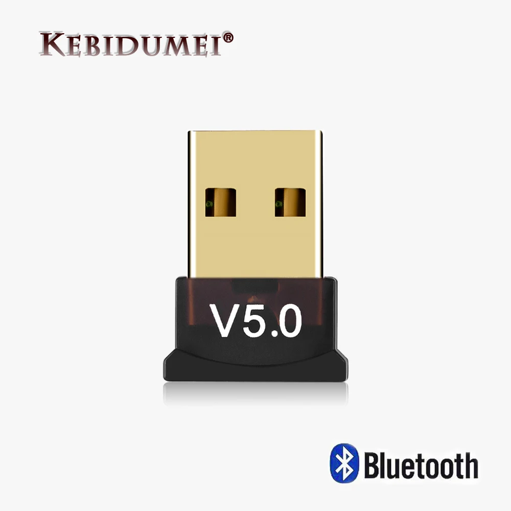 USB адаптер Kebidumei Bluetooth 5 0 приемник ключ передатчик мини беспроводной музыкальный