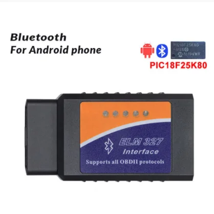 

Чип ELM327 V1.5 PIC18F25K80 ELM 327 Bluetooth с включением/выключением питания elm327 WIFI OBDII считыватель кодов для Android/IOS/ПК