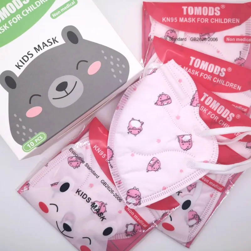Студенческая детская маска KN95 плотная противотуманная прочная защитная для рта