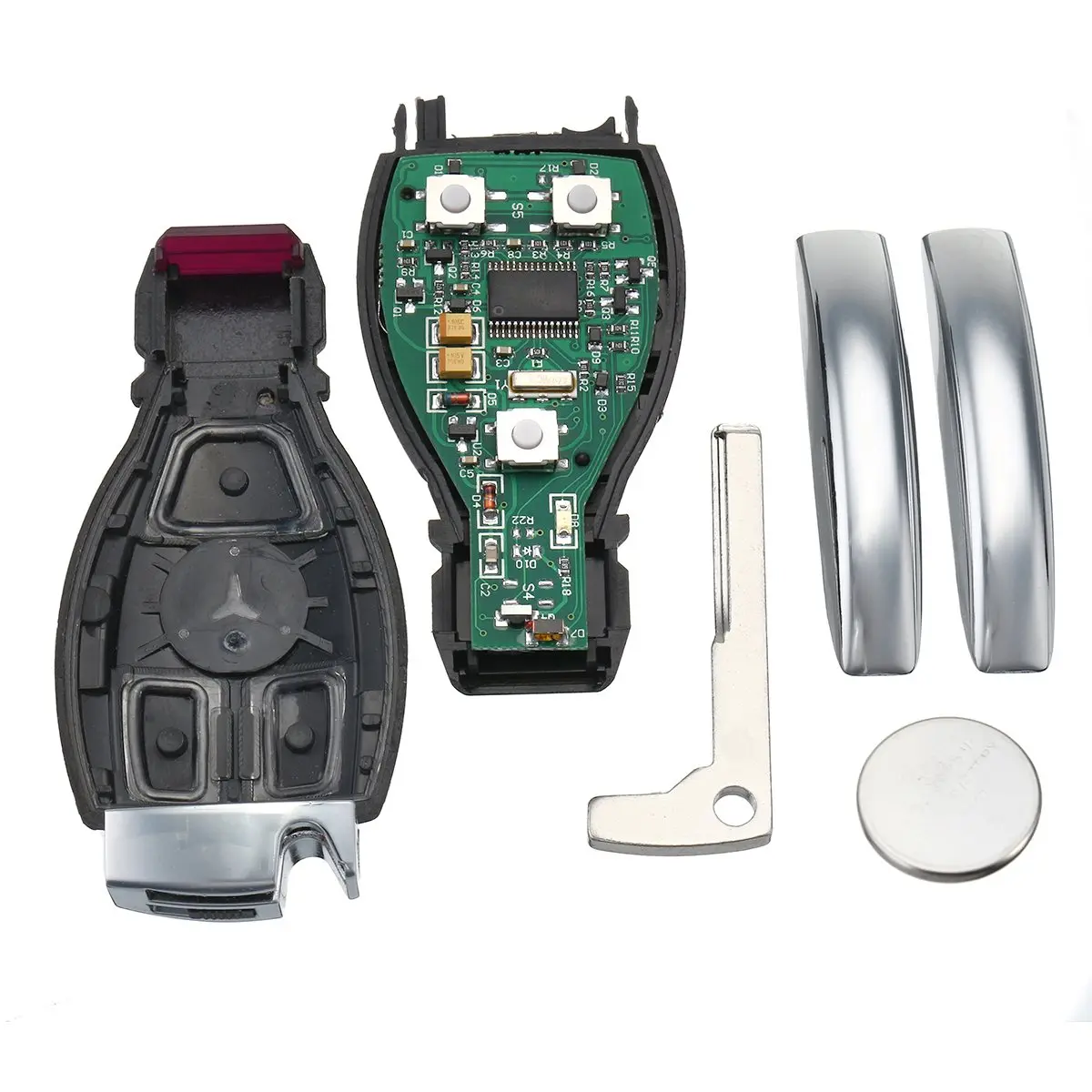 3 кнопки Интеллектуальный Автомобильный ключ дистанционного управления с