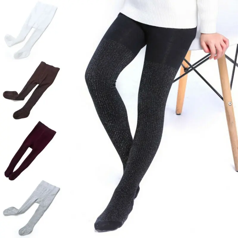 Однотонные мягкие колготки для маленьких девочек Чулочные изделия чулки