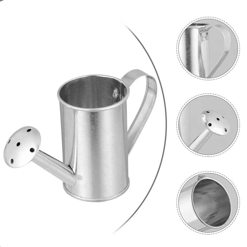 

3pcs Home Flower Bucket Decor Iron Art Flower Bucket Vintage Adornment