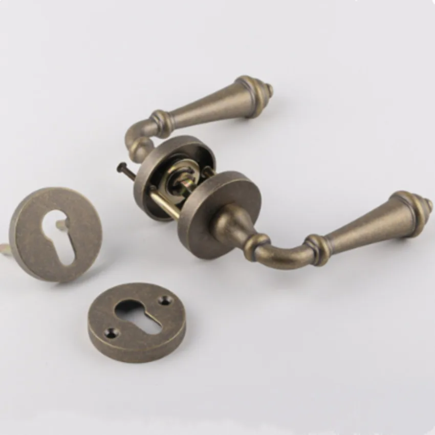 Высококачественный ретро роскошный черный механический бесшумный раздельный