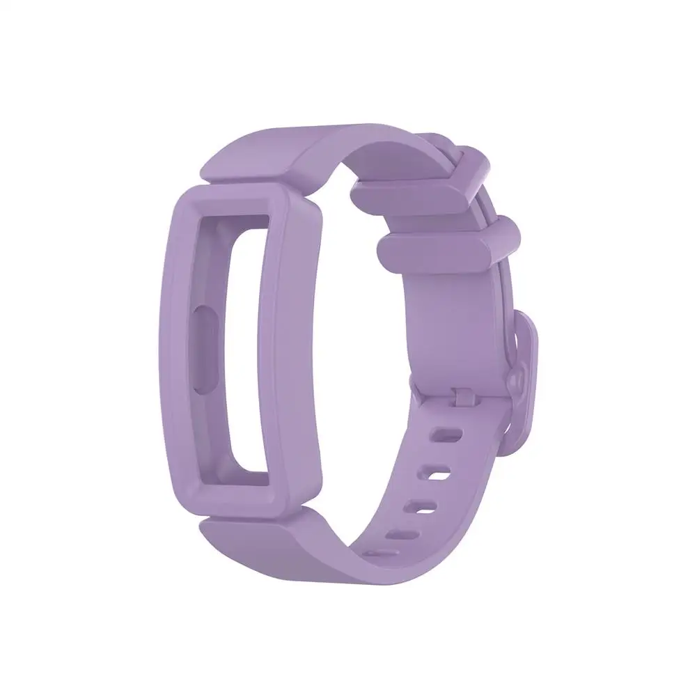 Силиконовый ремешок для Fitbit inspire HR ремешок для часов на замену Браслет для Fitbit ACE 2 умный ремешок для часов браслет - Цвет: Purple
