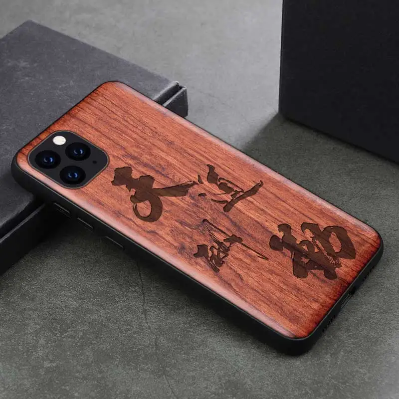Чехол для телефона iPhone 11 iPhone11 Pro, чехол из ТПУ Boogic Wood для iPhone X XR XS Max 8 7 6 6s plus, аксессуары для телефонов - Цвет: color 9