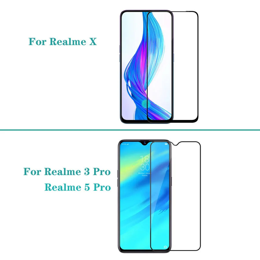 Для OPPO Realme X 3 Pro 5 Pro закаленное стекло Nillkin CP+ PRO Анти-взрыв Полный экран протектор стеклянная пленка для OPPO Realme5 Pro