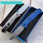 Реальный JUFULE 535 535TI Титан медь углеродное волокно D2 Mark S90Vнейлон 8Cr13 Mark S30V складной карманный инструмент EDC нож для кемпинга