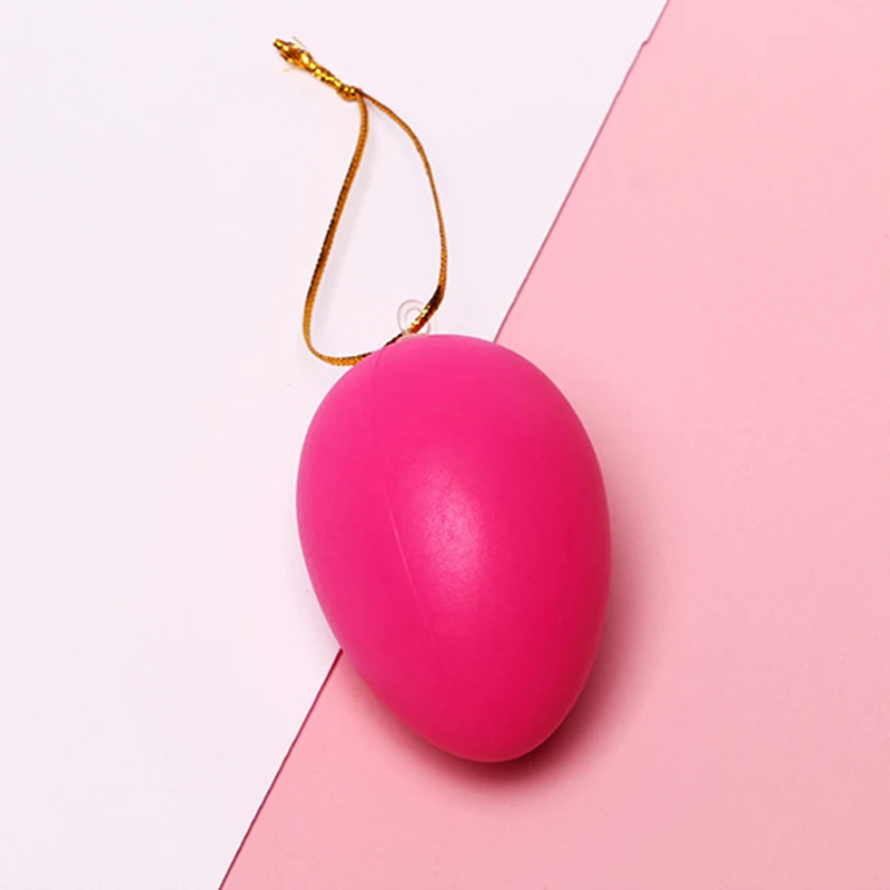 Пластмассовые пасхальные яйца 12 шт./пакет дюйма 6 х4 см Висячие игрушки для детей