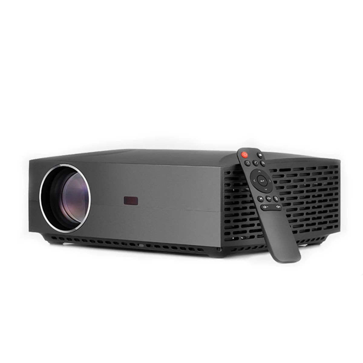 

ЖК-проектор 4200 лм Full HD 1920x108 0P с поддержкой 3D, портативный домашний кинотеатр, аудио и видео проектор, телефон с одинаковым экраном, европейск...