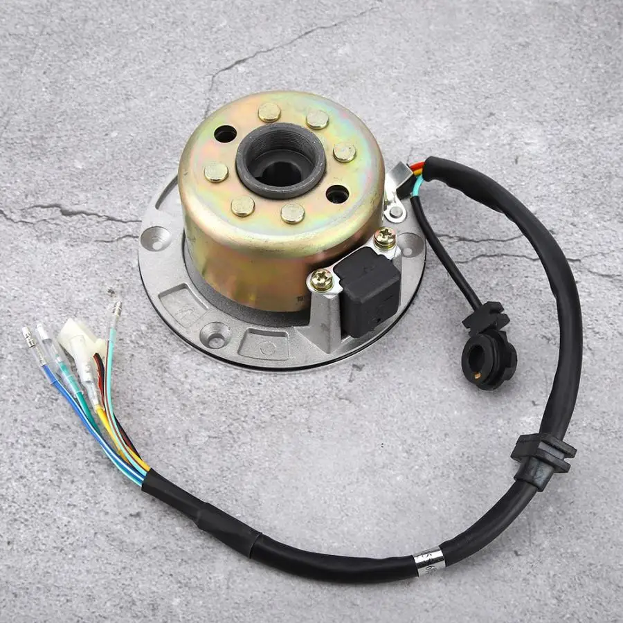 Motor Kits Stator Rotor Magneto Coil Fit for ZongShen 150CC Aluminum Alloy Oil-cooled Engine Magneto Coil Car Accessories