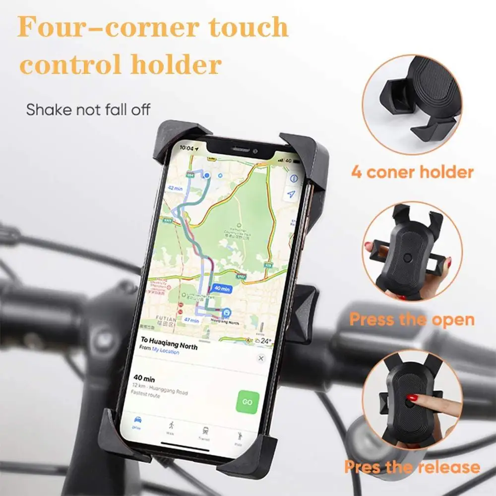 untoom bicycle phone holder universal motorcycle handlebar phone holder stand for iphone samsung gps bike cellphone holder mount free global shipping