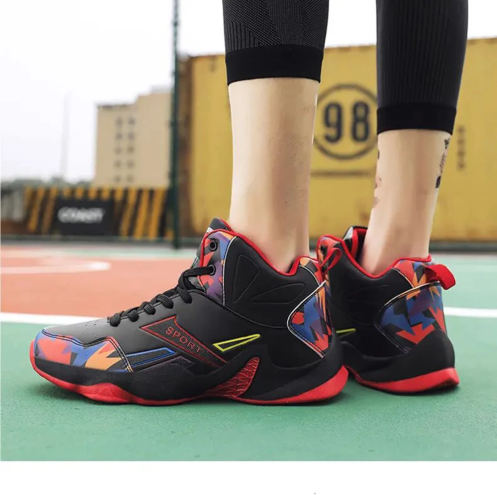 

Outdoor Basketball Shoes High Top Basketball Shoes New Kelly Trend Basketball Shoes 36-45 Six Color Batch 55