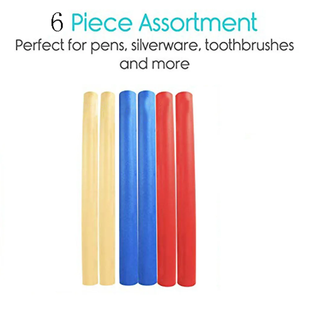 

Brand New 6pcs EVA Soft Non-Slip GripProvides handle sleeve A Comfortable And Securegrip On Everyday Essent Dropshipping #2238