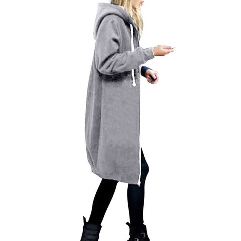 

Women Hooded Hoodies Girls Outerwear Long Sleeve Winter Oversize Coat 3xl 4xl 5xl Thick Jacket Casual Sweatshirt Ladies Tops Hot