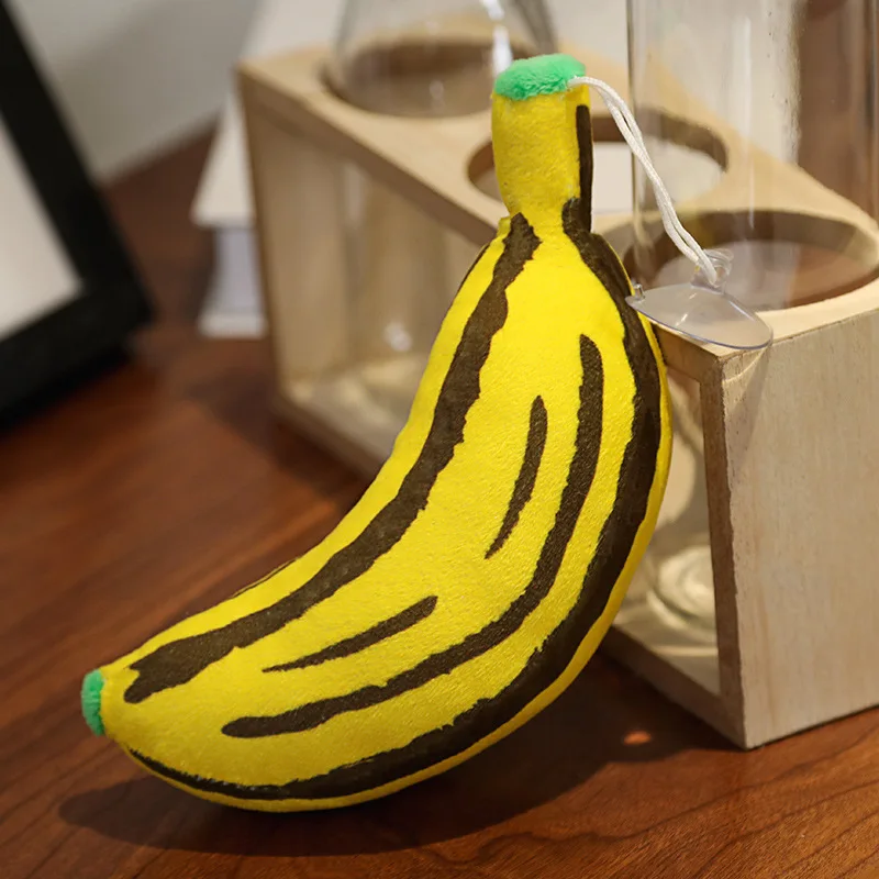 Huggable мягкая подушка банан плюшевая игрушка милая подвеска в виде бананов кукла