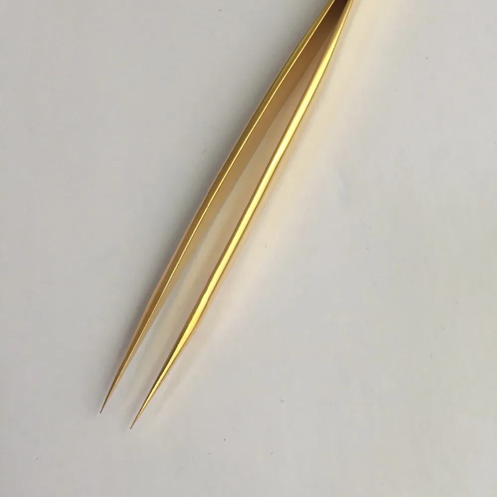 Bergeon 7422-gold flash Пинцет oinzas con flash de oro для часов инструмент