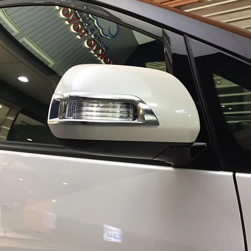Наклейка на боковое зеркало заднего вида для Toyota Estima Previa Tarago Sienna|Хромирование| |