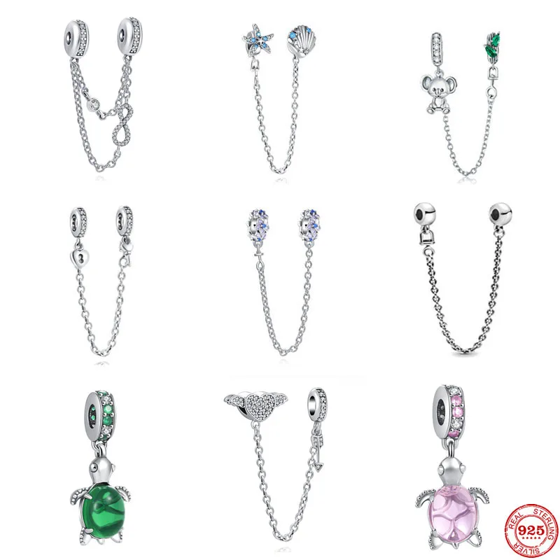 Новые искусственные серебряные европейские розовые зеленые бусины в виде