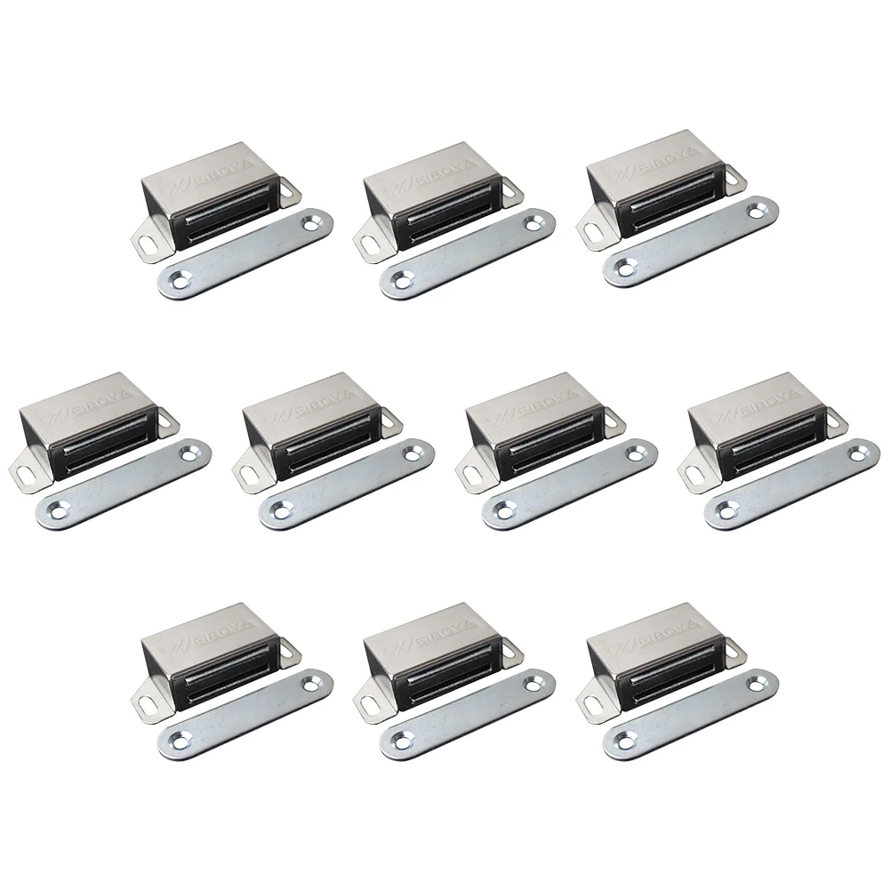 4 шт. сверхмощная защелка для шкафа с винтами магнитным замком кухонной двери