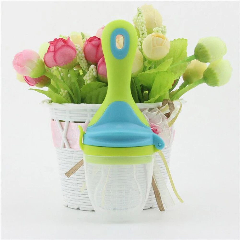 Baby Feeding Balanced Diet Fruit Pacifier Bright Color Portable Assisted Food Silicone Soft Nonslip Soother Vegetables Nipple