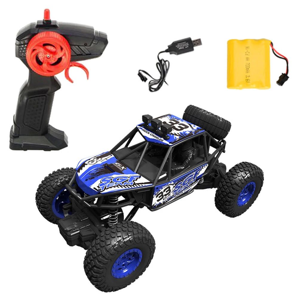 

RC Car Climbing Shockproof Kids Toy 4WD Mini Non-Slip 2.4GHz Off-road Vehicle 1/20 Birthday Boys Girls Children Gift Sand Land